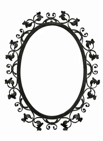 Espelho de ferro antigo — Fotografia de Stock