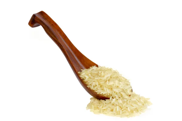 Ångbehandlat ris — Stockfoto