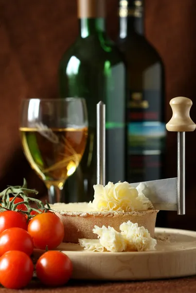 Swiss Cheese Specialty - Tete De Moine — Stock Photo, Image