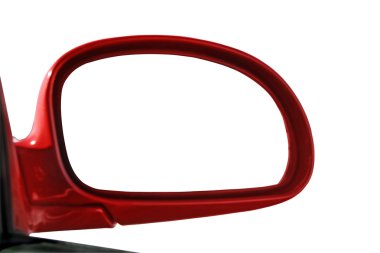 Rear view mirror isolated for creative montage clipart