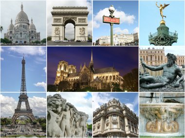 Paris kolaj - turistik vurgulamaktadır