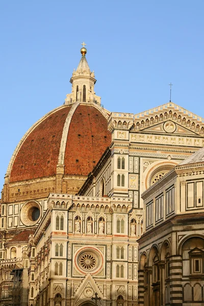 Duomo di Firenze e Battistero — Foto Stock