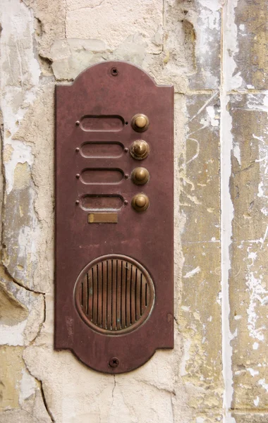 Cloche de porte rouillée Images De Stock Libres De Droits