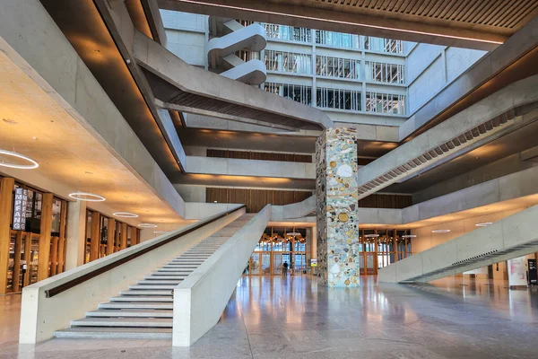 Муттенц Швейцария Сентября 2022 Современный Вестибюль Профессионального Университета Fhnw Муттенце — стоковое фото