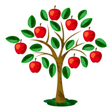 Download Apple Tree Free Vector Eps Cdr Ai Svg Vector Illustration Graphic Art