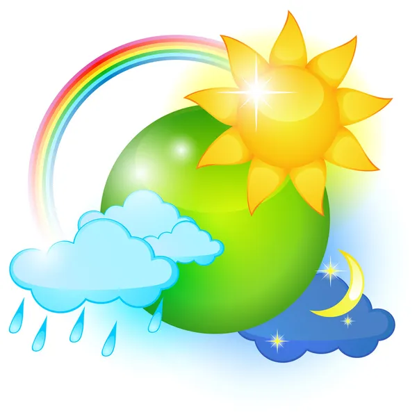 Weather icon — Stock Vector