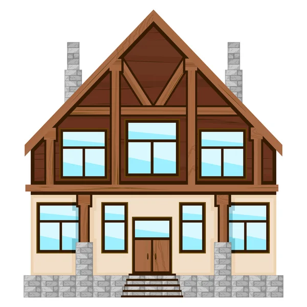 Chalet — Stock Vector