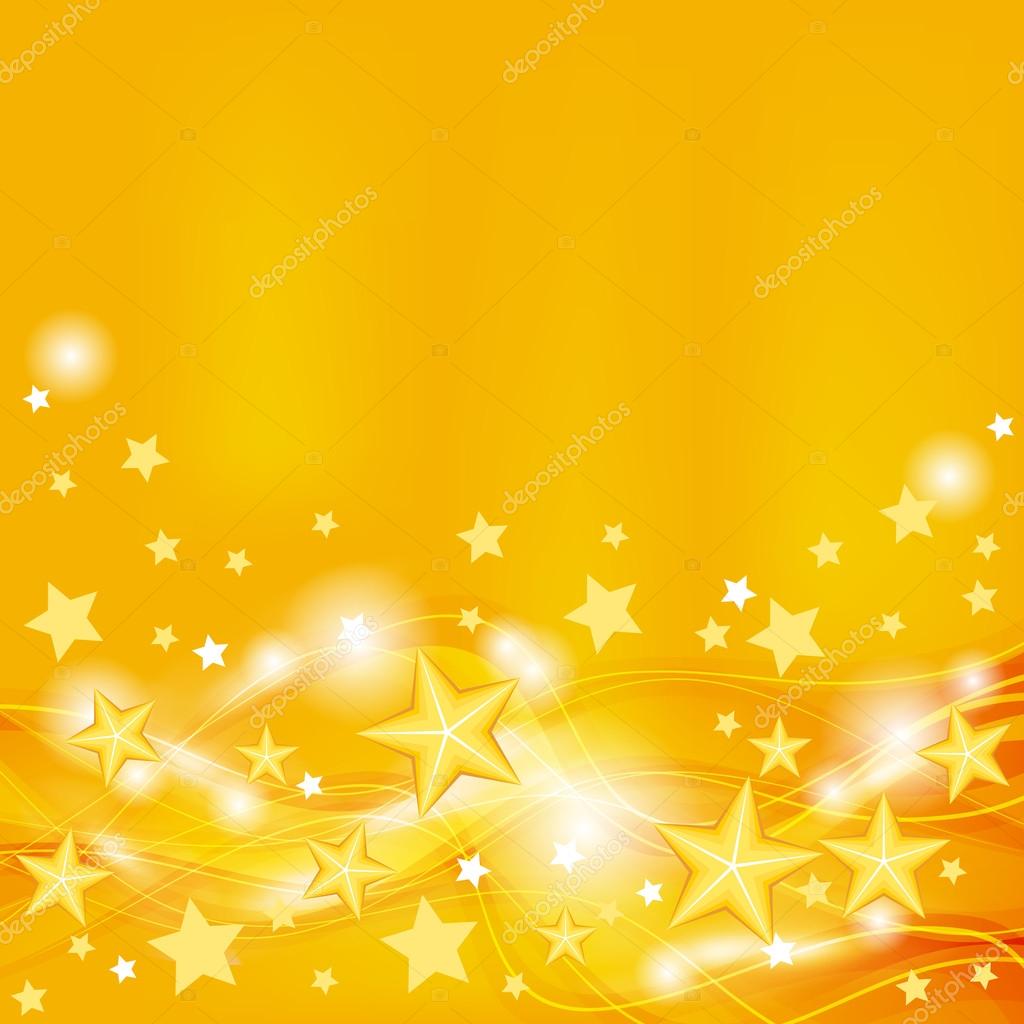     ОРАНЖЕВЫЙ ФОН Depositphotos_31861777-stock-illustration-background-with-stars