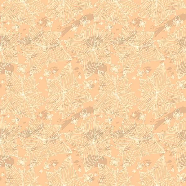 Seamless beige pattern — Stock Vector