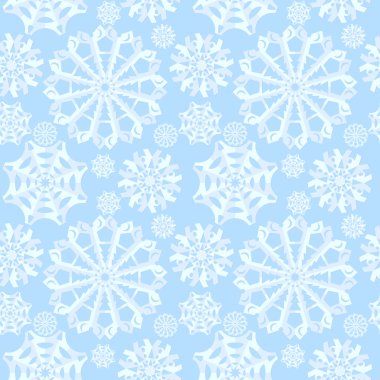 Kar taneleriyle kusursuz bir arkaplan