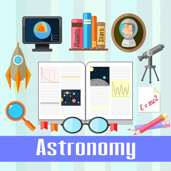Astronomia — Vetor de Stock