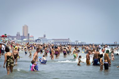plaj kalabalık jersey shore