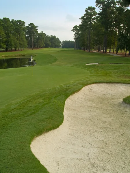 View From the Sand Trap — Stock Photo, Image