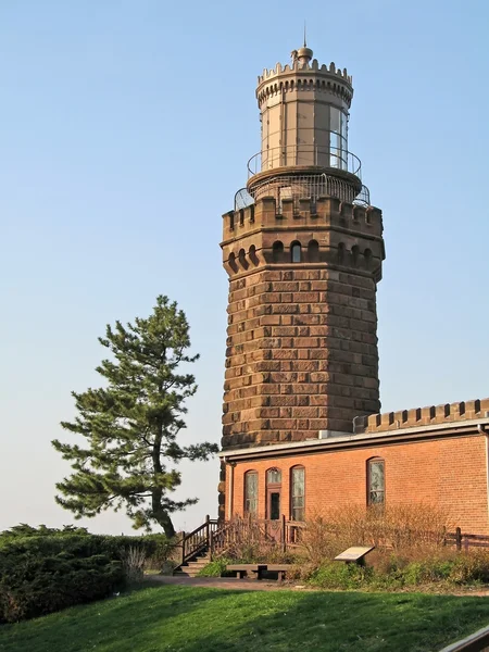 Faro de luces gemelas — Foto de Stock