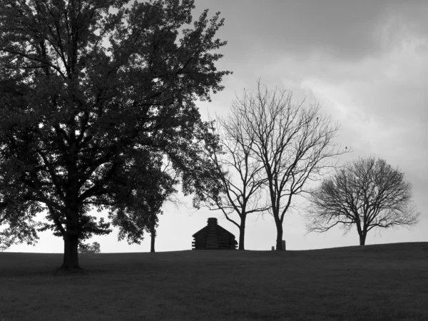 Valley forge svahu — Stock fotografie