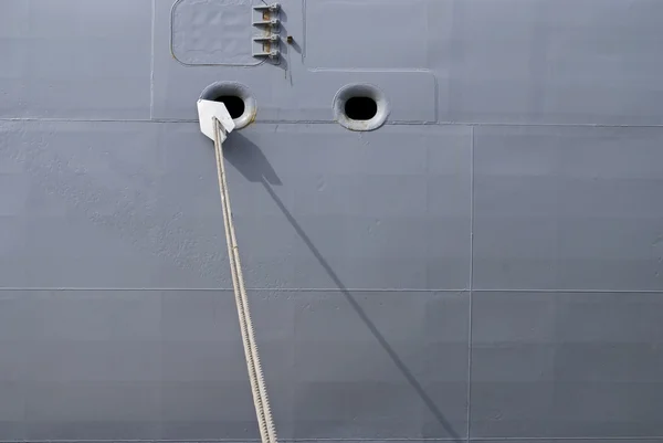 Bitevní loď gray — Stock fotografie