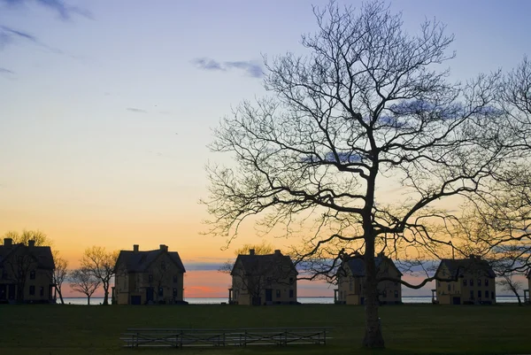 Barracks Sunset — Stock Photo, Image