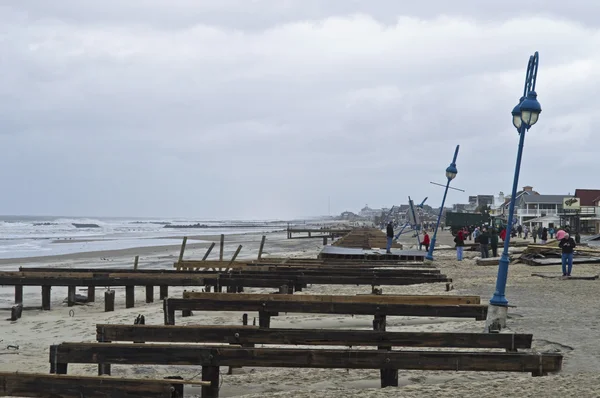 Vista sul lungomare di Sandy Belmar — Foto Stock