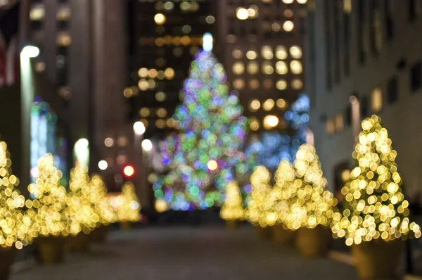 Warme Kerstverlichting — Stockfoto