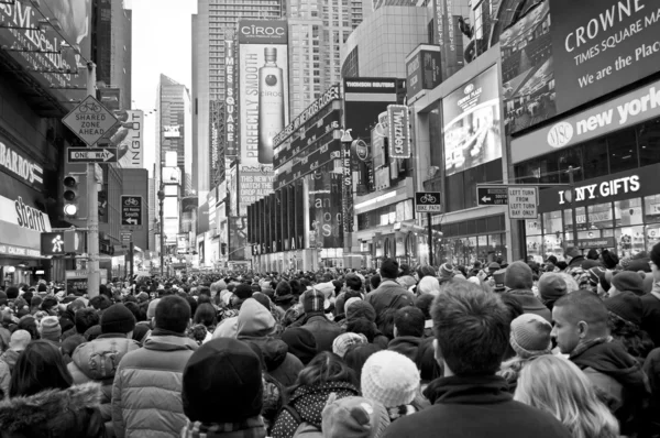 Véspera de Ano Novo Times Square — Fotografia de Stock