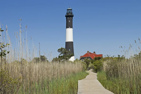 Fire island vuurtoren — Stockfoto