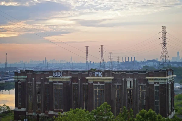 Alte Fabrikansicht — Stockfoto