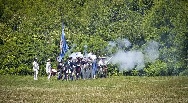 Scène 10 slag bij Monmouth — Stockfoto