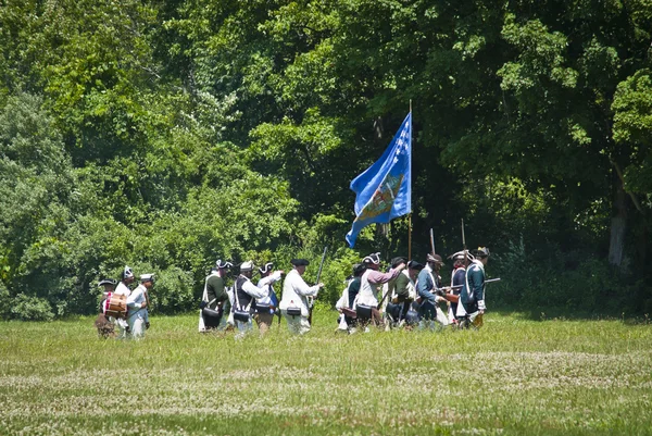 Monmouth slag scène 17 — Stockfoto