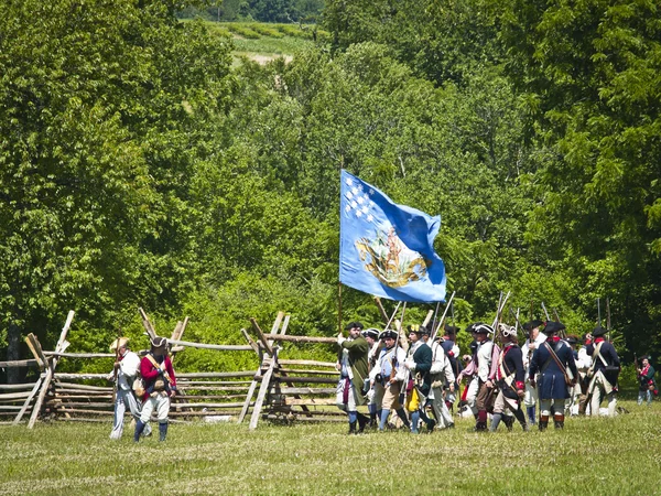 Monmouth Battle Scene 19 — Stock Photo, Image