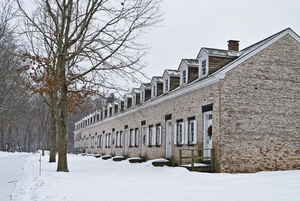 Rij huis bouwen — Stockfoto