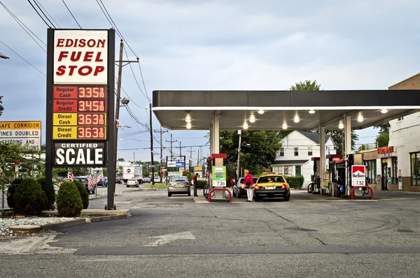 Цены на газ NJ — стоковое фото
