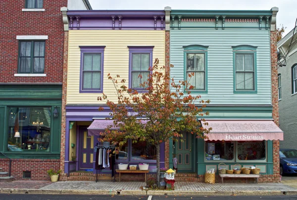 Colorful Downtown — Stock Photo, Image