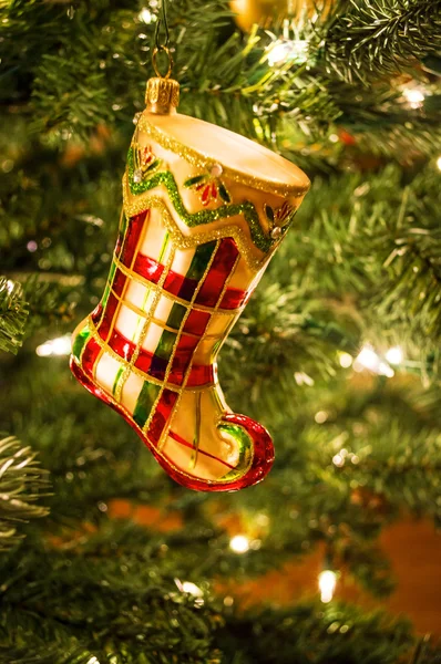 Christmas Stocking Ornament — Stock Photo, Image