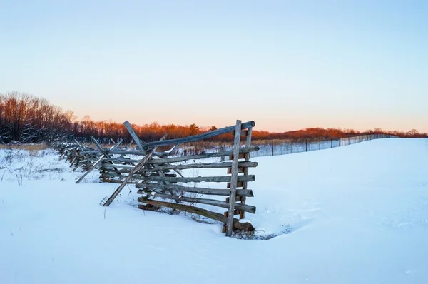 Monmouth Battlefield Dusk — Stock Photo, Image