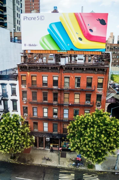 IPhone 5C Billboard — Stock Photo, Image