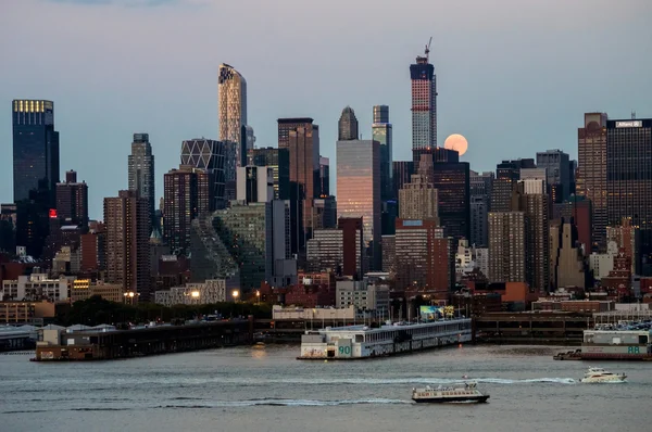 Manhattan'ın büyük ayı — Stok fotoğraf