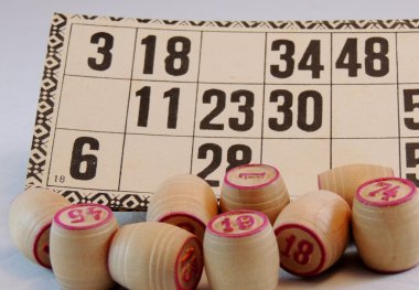 fıçıları bir Loto oyun