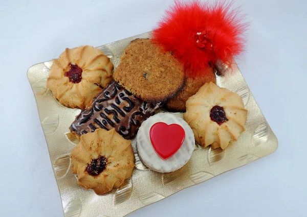 Valentine cupcake — Stock Photo, Image