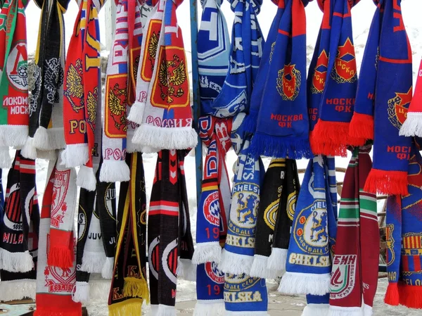 Souvenirs, football scarves
