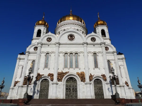 На храм Христа Спасителя — стокове фото