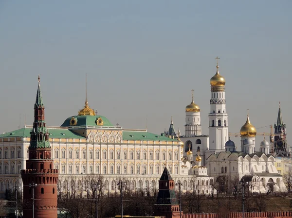Kremlin domes, temples — Stock Photo, Image