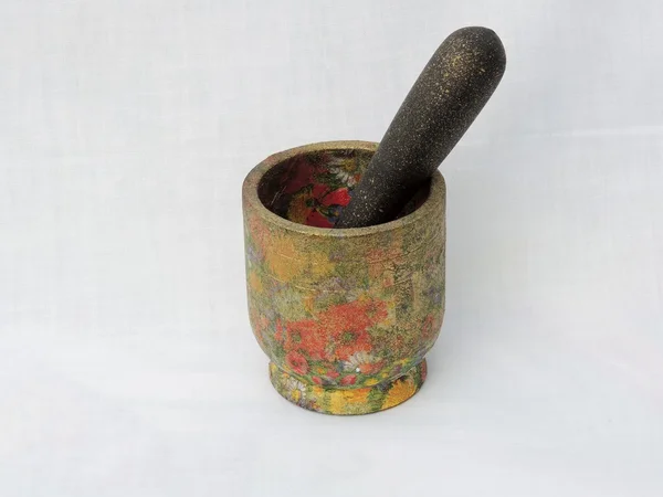 Mortar and pestle — Stock Photo, Image