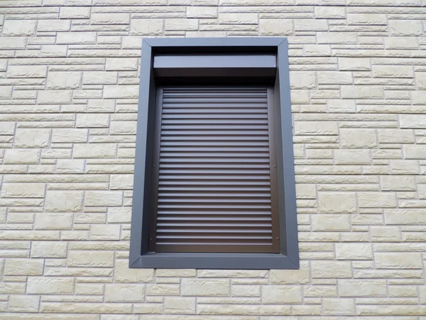 Window blinds, wall — Stock Photo, Image