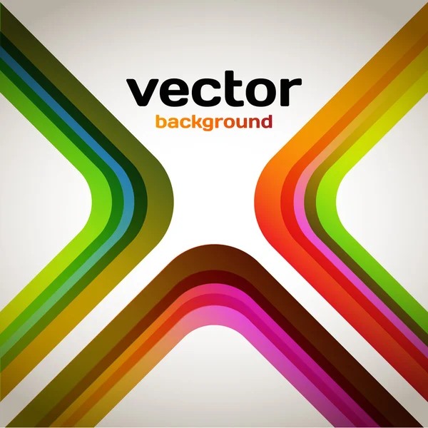 Abstracte snijpunt vector — Stockvector