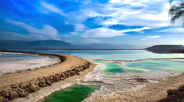 O Mar Morto — Fotografia de Stock