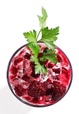 sağlıklı sebze kokteyli