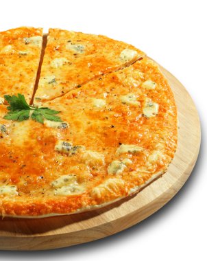 Peynirli pizza.
