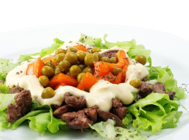 Tavuk salatası