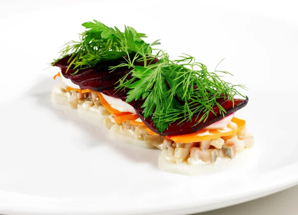 Fish Salad — Stock Photo, Image