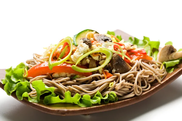Noodles with Vegetables — Stock Photo, Image